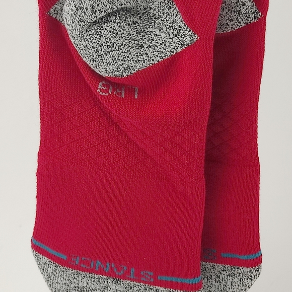 NWT STANCE NBA HOUSTON ROCKETS LANDMARK CREW SOCKS Sz L - Picture 8 of 11